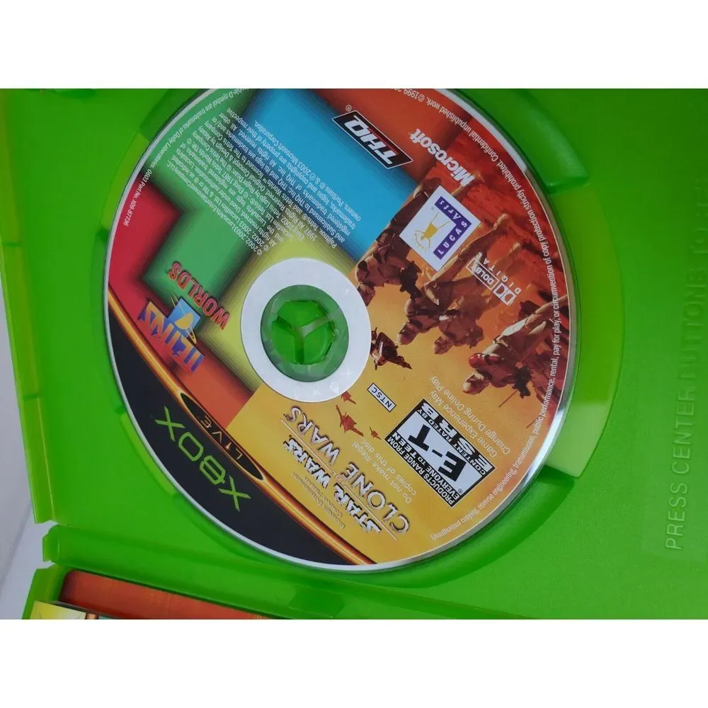 Star Wars The Clone Wars‎ & Tetris Xbox Video Games Combo Pack